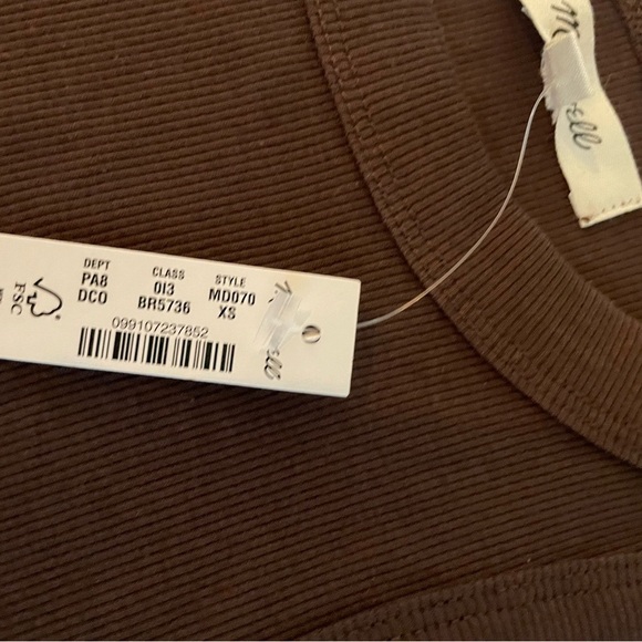 Madewell brown tank top - Picture 3 of 5